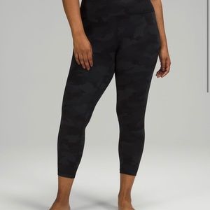 Lululemon camouflage leggings size 6 used